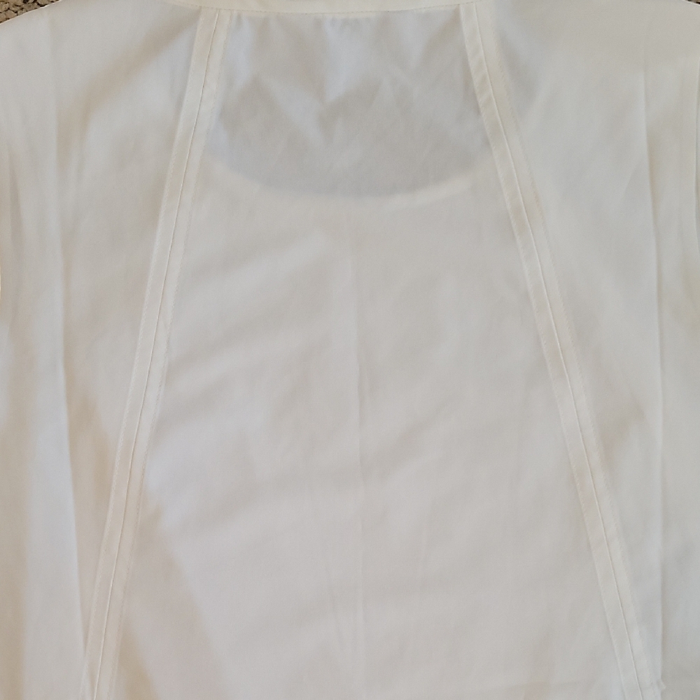Athleta White Sleeveless Tank Top - Picture 6 of 7